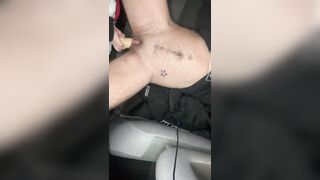 Jordan Green FTM MASSIVE Squirt On Dildo In Jeep