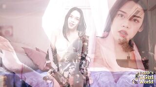 FRANKS-TGIRLWORLD: Pop's Creamy Load!