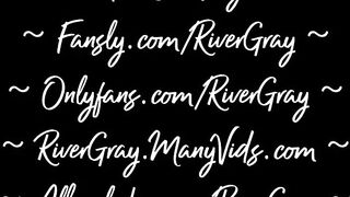 Naked Sunlit Long Blond Hair Tease Braiding With One Hand - River Gray