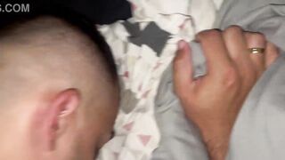 Big and thick cock bear destroying the passive's ass - FULL RED