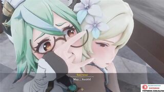 Sucrose Hard Anal Fucked By Futanari And Getting Creampie | Hottest Futa Genshin Impact Hentai 4k 60