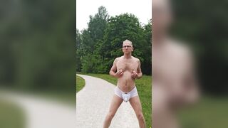 Horny in the park