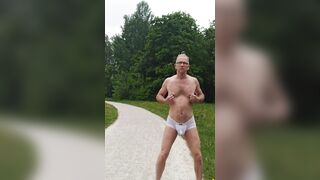 Horny in the park