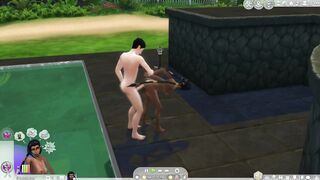 sims 4 futa fucked rough in the ass