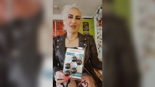 Anal balls teaser for #SexShopSaturday