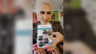 Anal balls teaser for #SexShopSaturday