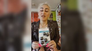 Anal balls teaser for #SexShopSaturday