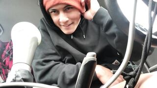 Cute Guy reveals Massive cock, eats his huge load