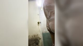 Transgay Shower Masturbation P1 (Ughh Someone To Fuck)