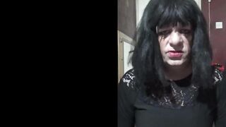 sissy crossdresser enjoying masturbation and anal sex part 3