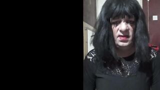 sissy crossdresser enjoying masturbation and anal sex part 3