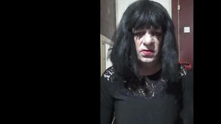 sissy crossdresser enjoying masturbation and anal sex part 3