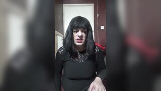 sissy crossdresser enjoying masturbation and anal sex part 2