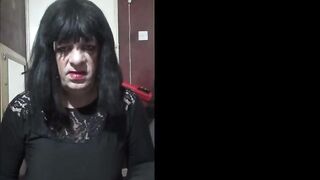 sissy crossdresser enjoying masturbation and anal sex part 2