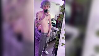 roommate interrupts teen student jerk off