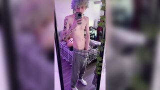 roommate interrupts teen student jerk off