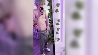 roommate interrupts teen student jerk off