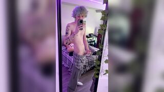 roommate interrupts teen student jerk off