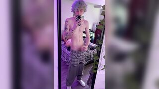 roommate interrupts teen student jerk off