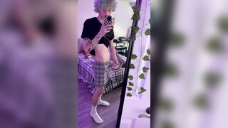 roommate interrupts teen student jerk off