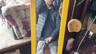 オカズなし早イキ対決！！最後は精液も撮る