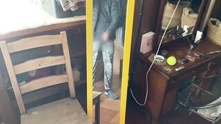 オカズなし早イキ対決！！最後は精液も撮る