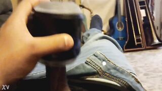 Jacking off Sexey hot cock Cumming