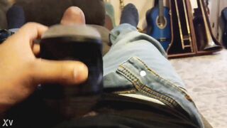 Jacking off Sexey hot cock Cumming