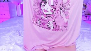 Sweet Eaton Teases Her Viewers With Her Cock and Balls