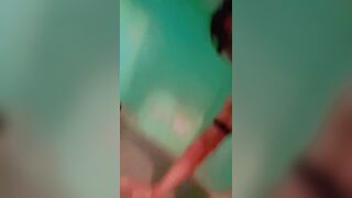 Homemade Solo Muslim Sissy Cum eating Trailer