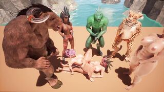 Futa X Futa Anal Furry Sex Party (Part 2) - 3D Cartoon Hentai.mp4