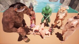 Futa X Futa Anal Furry Sex Party (Part 2) - 3D Cartoon Hentai.mp4