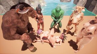 Futa X Futa Anal Furry Sex Party (Part 2) - 3D Cartoon Hentai.mp4