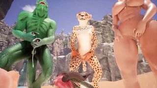 Futa X Futa Anal Furry Sex Party (Part 2) - 3D Cartoon Hentai.mp4