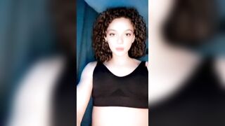 Hot Tgirl bought a new lingeries for her birthday