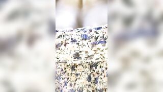 Sissy O'Clock Bounces Big D Cup Fake Tits In Tight Sexy Dress