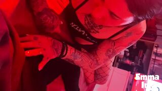 Trans girl sucks dick and gets her dick sucked - Full video on OF/EMMAINK13