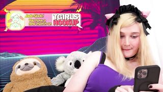 TGIRLSHOOKUP - Slap Your Cute Balls Like A Good Slut For Me