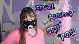 4k | Cruel femboy sph pov! (Teaser)