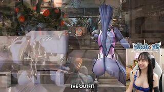 wow. one of the best overwatch hentai! Widowmaker’s Ballbusting Handjob FUTA