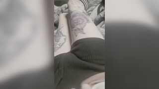 I love my new socks my friend gave me