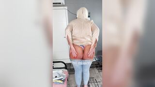 My sexy butt in hot pants