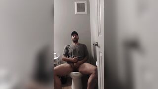 I taste my own cum. Uncut masturbation