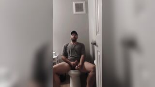 I taste my own cum. Uncut masturbation