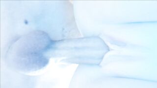 Beautiful pussy and ass from below