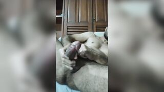 Masturbating and cumming