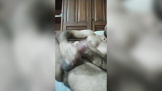Masturbating and cumming