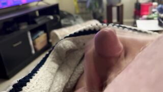 Stroke your cock while I stroke my cock, Cum shot included!