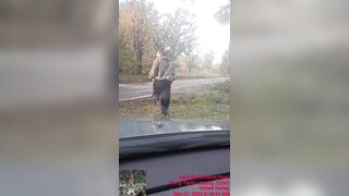 Strippin' NEKKED in the middle of the street