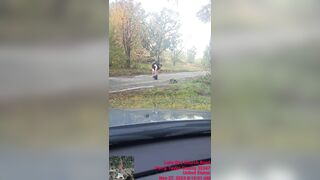 Strippin' NEKKED in the middle of the street